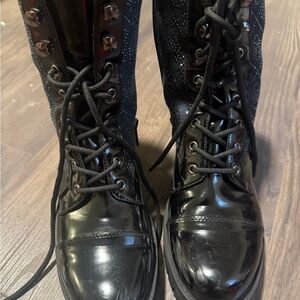 Guess Lace-Up Combat Boots